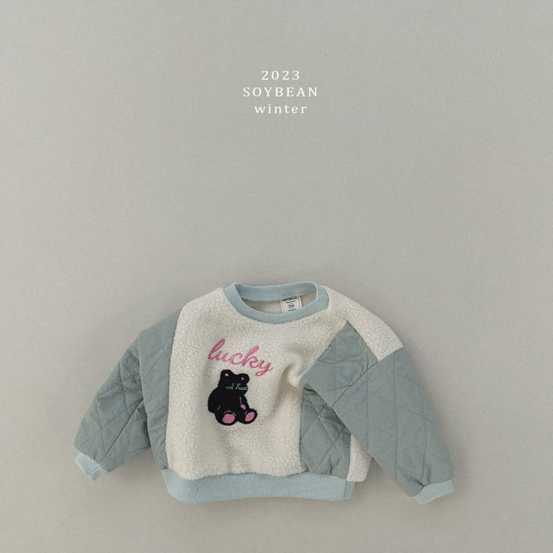 Soybean - Korean Children Fashion - #childrensboutique - Lucky Padding Sweatshirt - 4