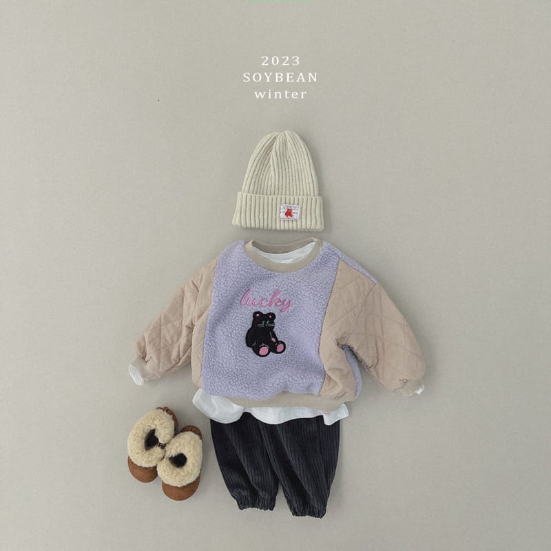 Soybean - Korean Children Fashion - #discoveringself - Lucky Padding Sweatshirt - 5