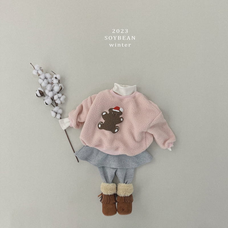 Soybean - Korean Children Fashion - #littlefashionista - Bear Bbogle Sweatshirt - 2