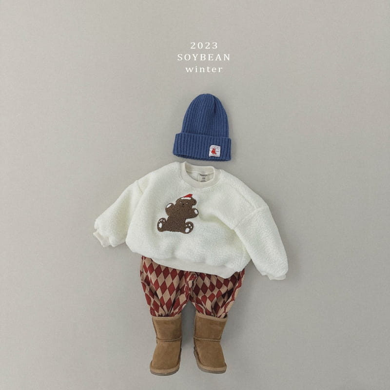 Soybean - Korean Children Fashion - #magicofchildhood - Bear Bbogle Sweatshirt - 3