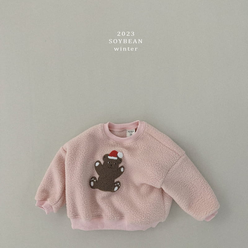 Soybean - Korean Children Fashion - #prettylittlegirls - Bear Bbogle Sweatshirt - 5