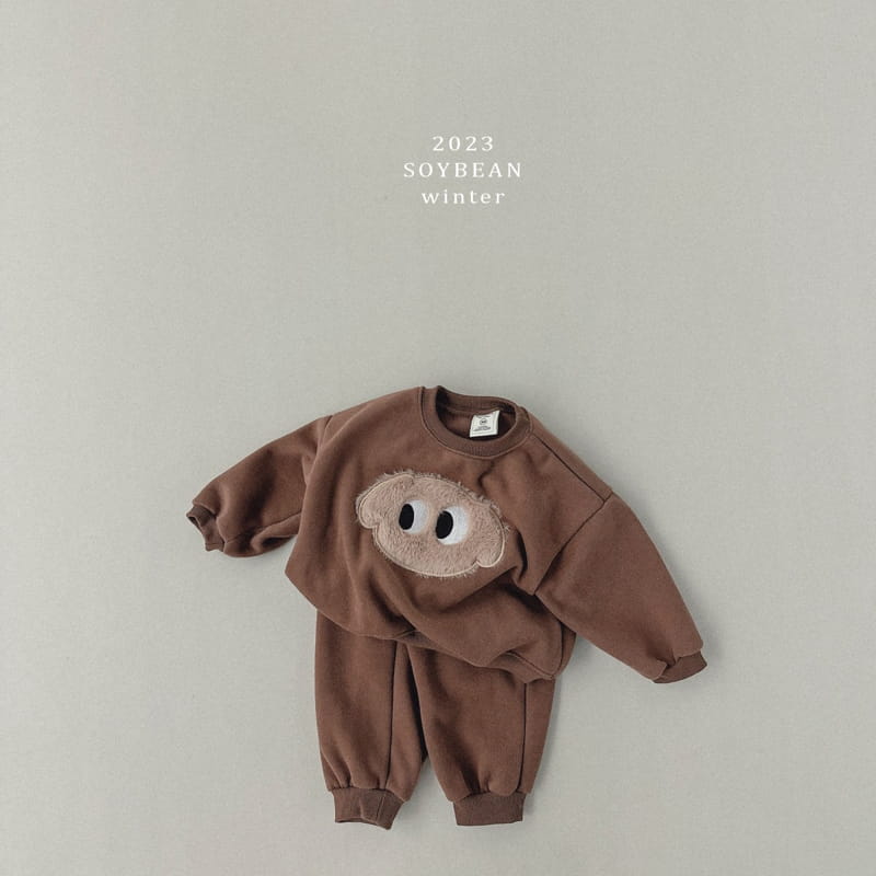 Soybean - Korean Children Fashion - #todddlerfashion - Boddle Friend Top Bottom Set - 6