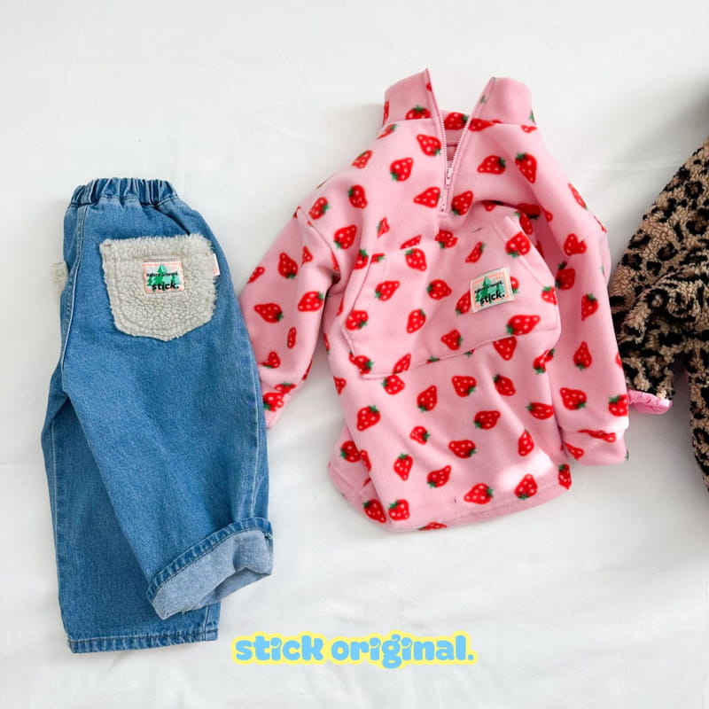 Stick - Korean Children Fashion - #childofig - Fleece One-piece - 11