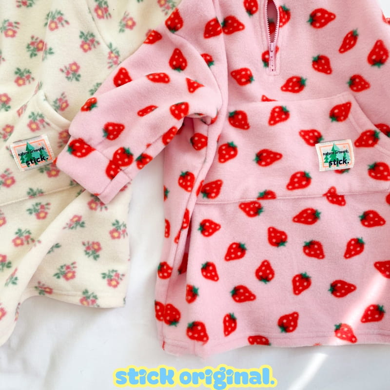 Stick - Korean Children Fashion - #Kfashion4kids - Fleece One-piece - 4