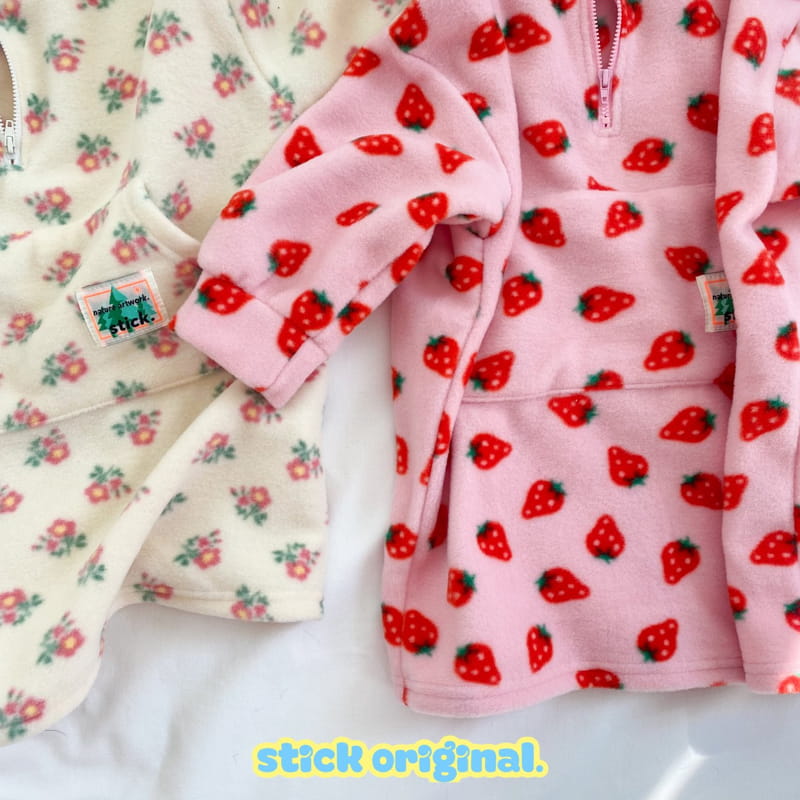 Stick - Korean Children Fashion - #prettylittlegirls - Fleece One-piece - 7