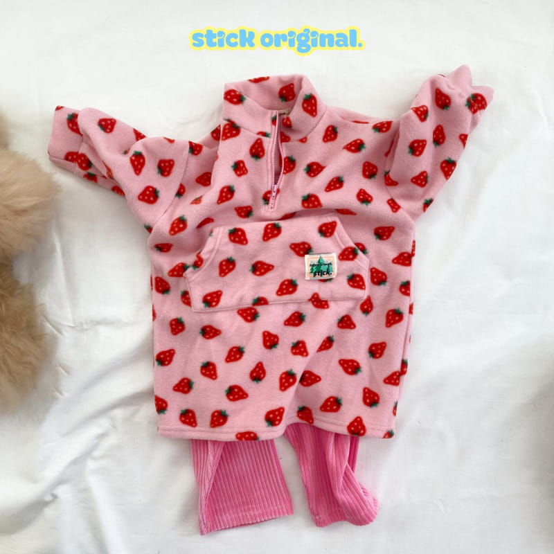 Stick - Korean Children Fashion - #toddlerclothing - Fleece One-piece - 9