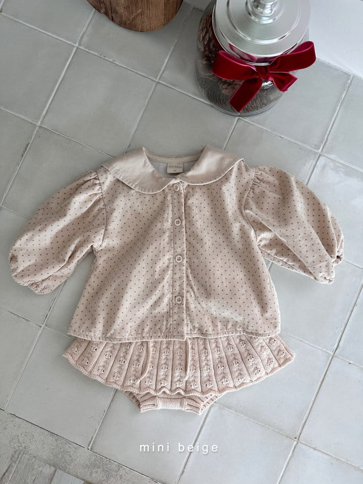 The Beige - Korean Baby Fashion - #babyboutique - Dot Sailor Bouse - 9