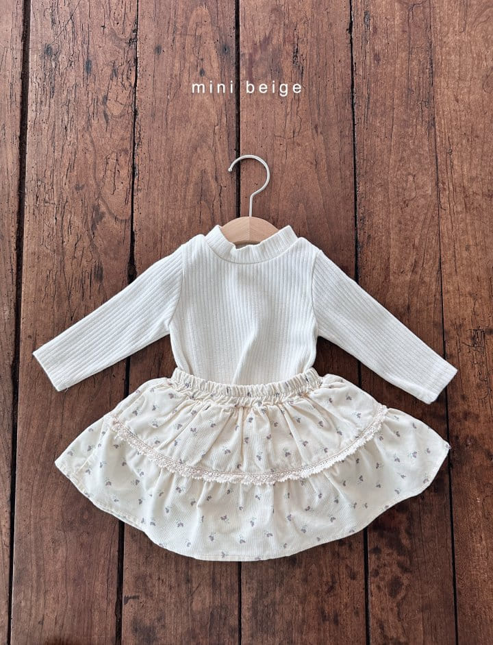 The Beige - Korean Baby Fashion - #babyboutique - Lace Skirt Bloomer - 5