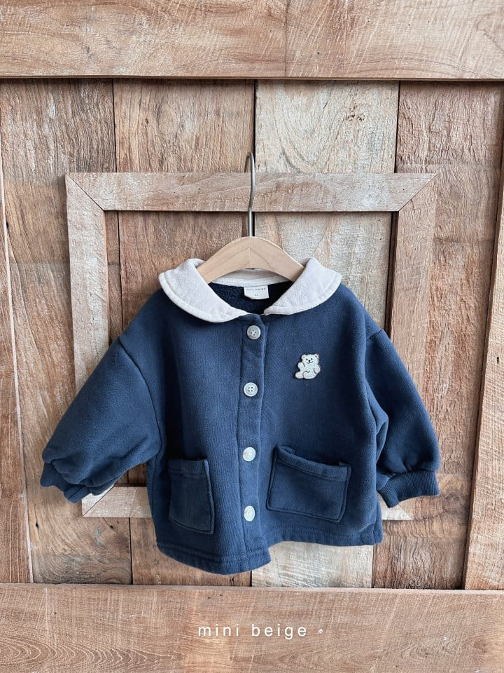 The Beige - Korean Baby Fashion - #babyboutique - Sailor Cardigan