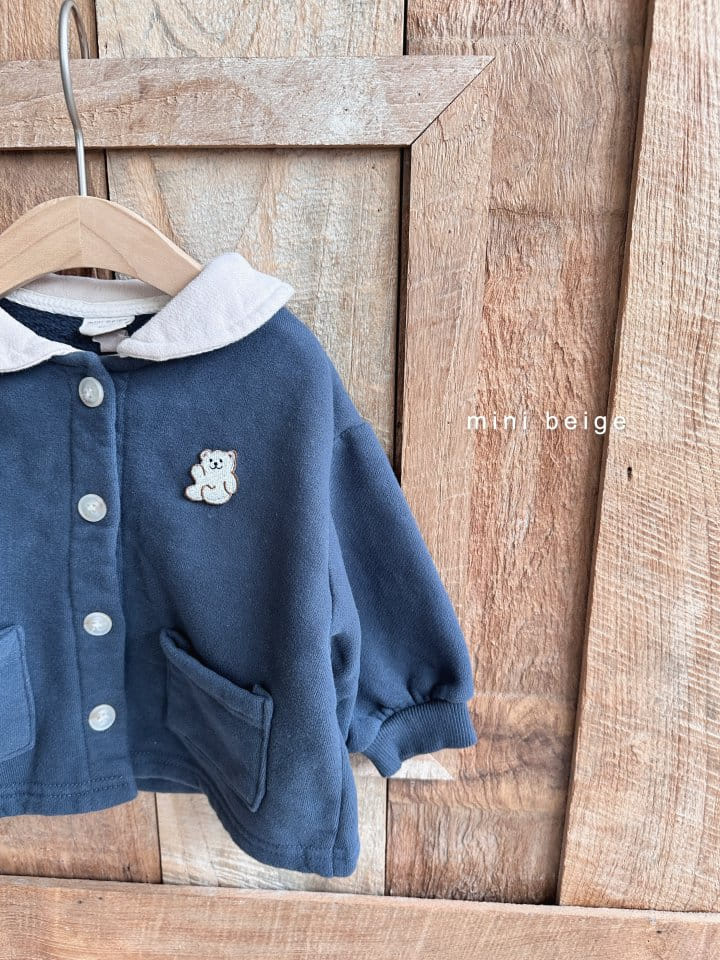 The Beige - Korean Baby Fashion - #babyboutiqueclothing - Sailor Cardigan - 2