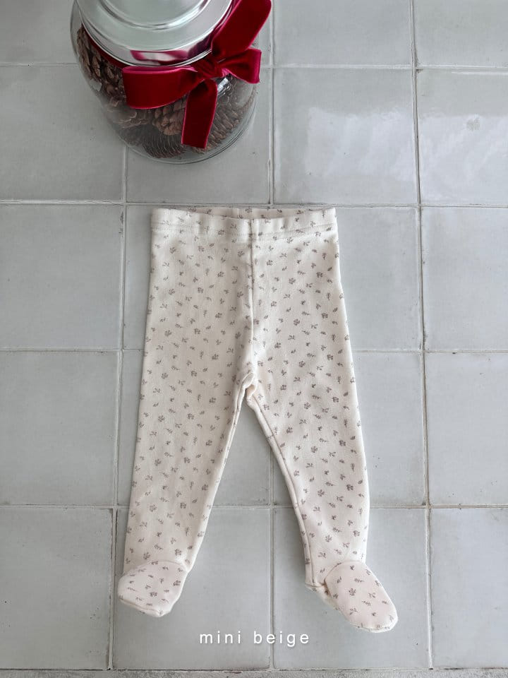 The Beige - Korean Baby Fashion - #babyboutiqueclothing - Foot Leggings