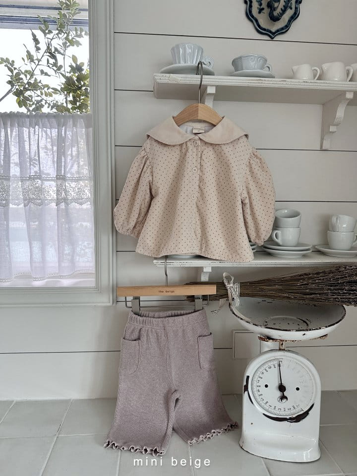 The Beige - Korean Baby Fashion - #babyclothing - Dot Sailor Bouse - 11