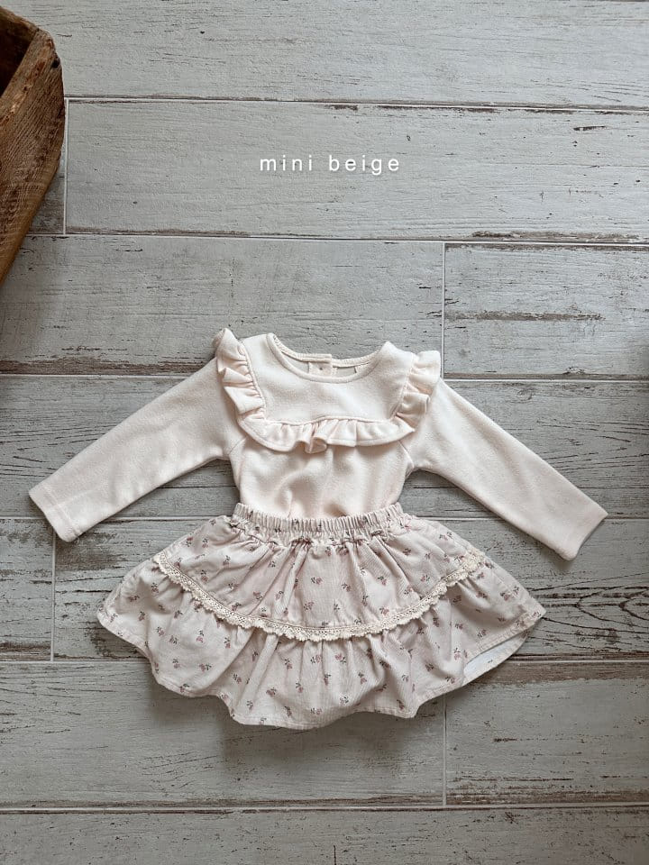 The Beige - Korean Baby Fashion - #babyclothing - Lace Skirt Bloomer - 7