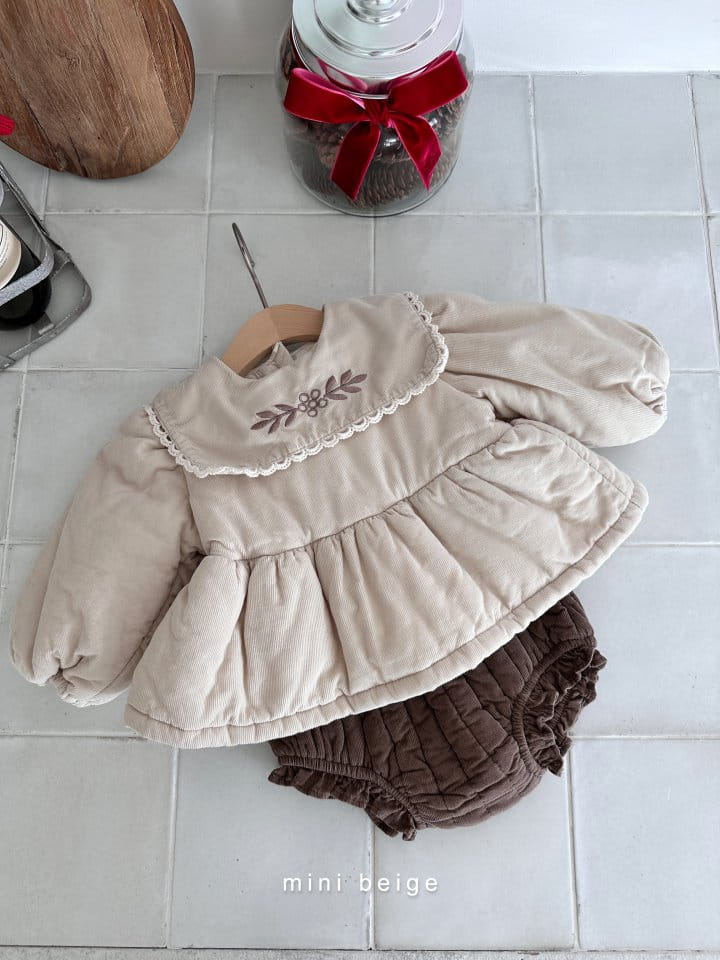 The Beige - Korean Baby Fashion - #babyfashion - Quilting Bloomer - 3