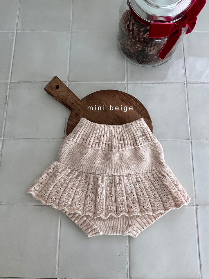 The Beige - Korean Baby Fashion - #babyfashion - Knit Bloomer