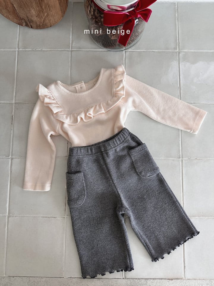 The Beige - Korean Baby Fashion - #babyootd - Triangle Tee - 10