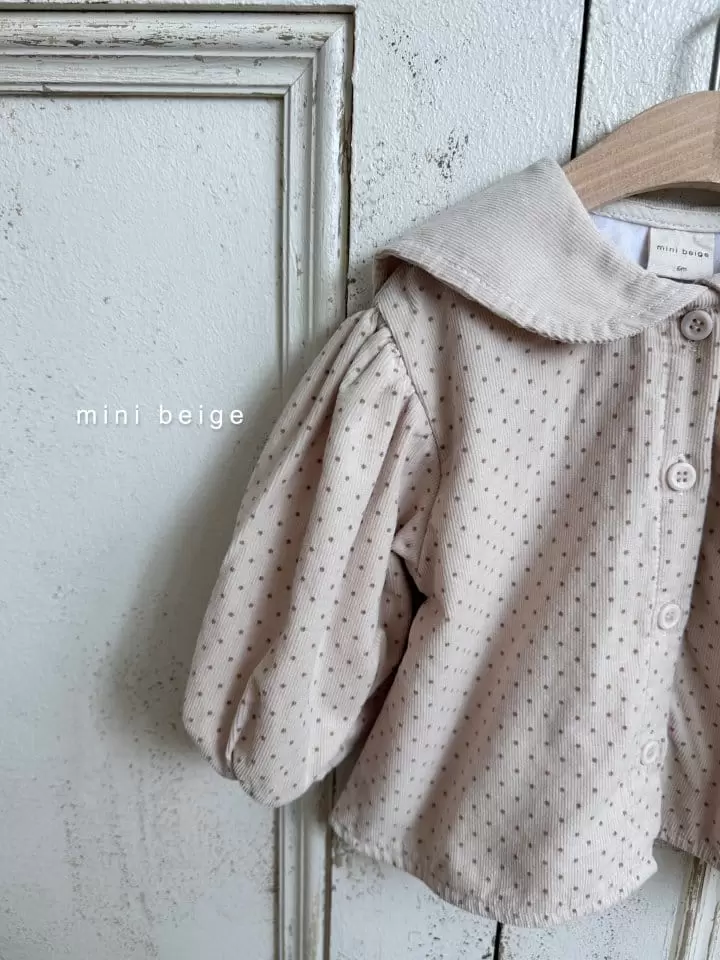 The Beige - Korean Baby Fashion - #babywear - Dot Sailor Bouse - 5