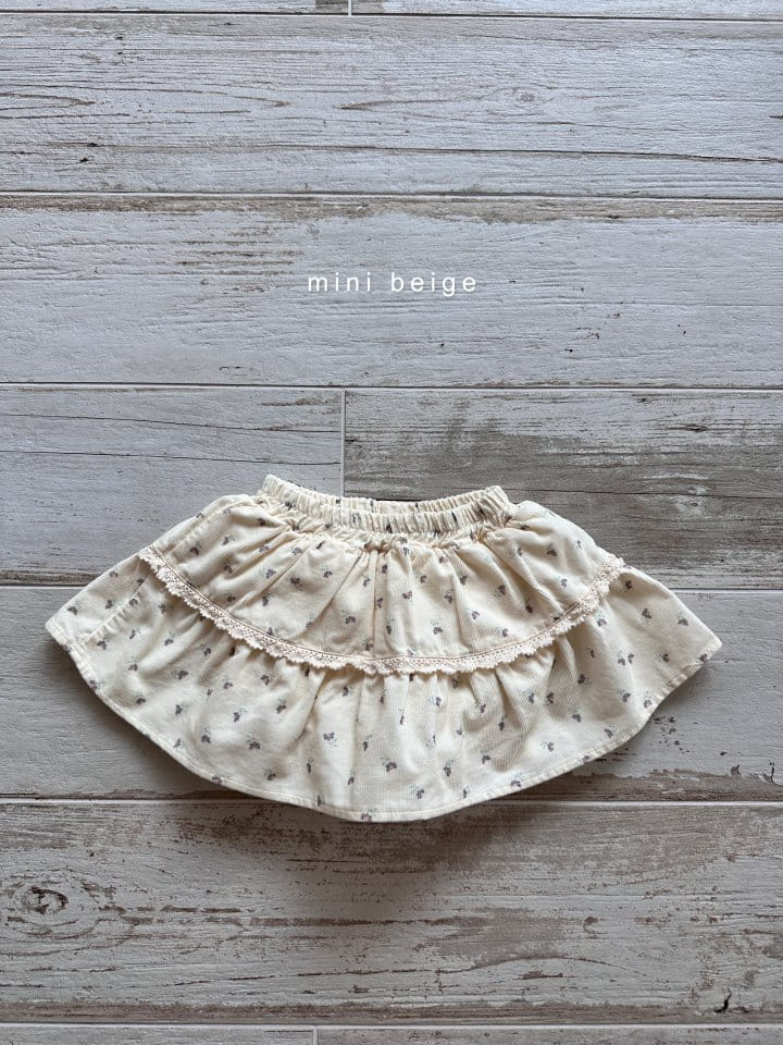 The Beige - Korean Baby Fashion - #babywear - Lace Skirt Bloomer