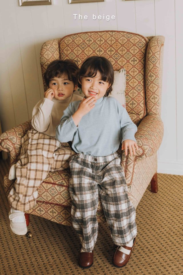 The Beige - Korean Children Fashion - #childofig - Mosic Pants - 5