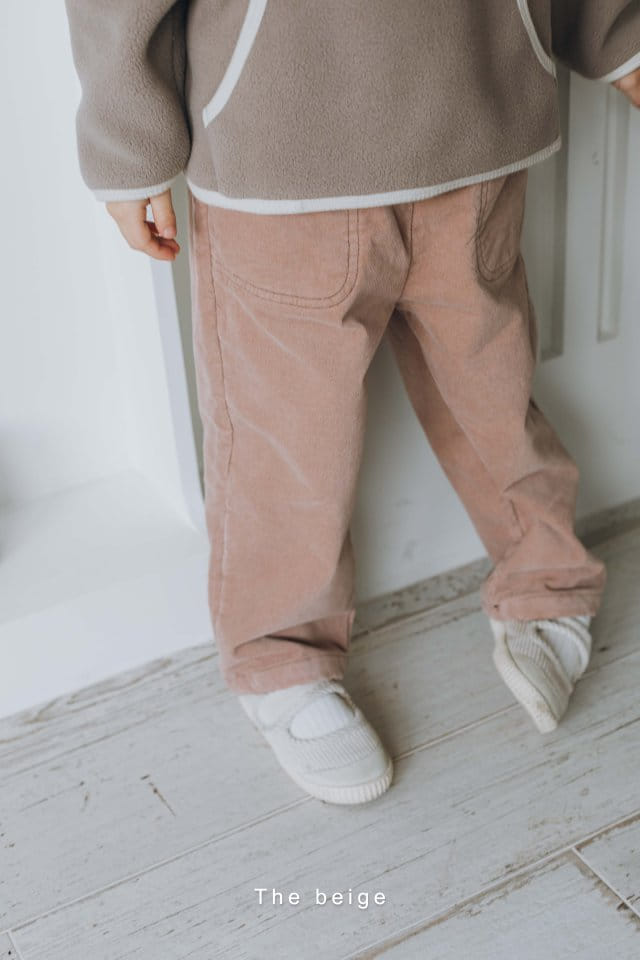 The Beige - Korean Children Fashion - #childofig - Stitch Baggy Pants - 11