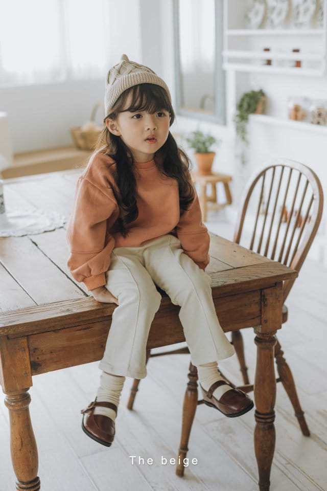 The Beige - Korean Children Fashion - #childofig - Embrodiery Sweatshirt - 7