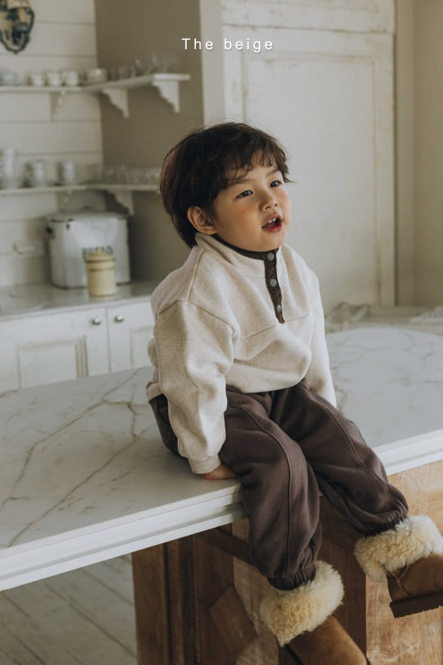 The Beige - Korean Children Fashion - #childofig - Terry Slit Pants - 6