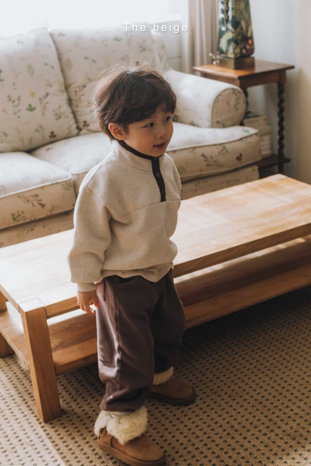 The Beige - Korean Children Fashion - #designkidswear - Terry Slit Pants - 8