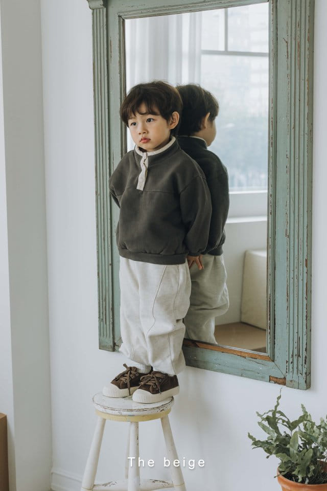 The Beige - Korean Children Fashion - #fashionkids - Terry Slit Pants - 10