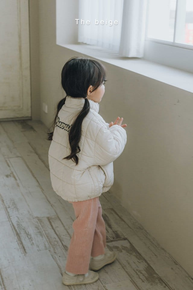 The Beige - Korean Children Fashion - #kidsshorts - Veloure Pants - 6