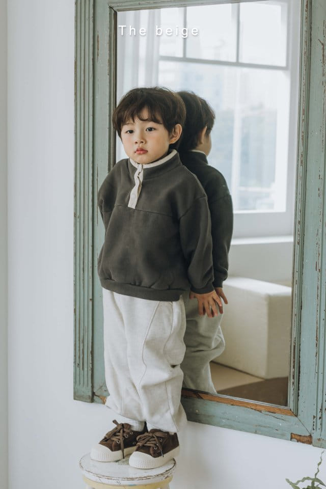 The Beige - Korean Children Fashion - #kidsstore - Terry Slit Pants - 12