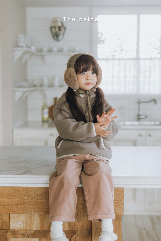 The Beige - Korean Children Fashion - #littlefashionista - Stitch Baggy Pants - 7