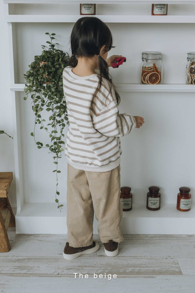 The Beige - Korean Children Fashion - #magicofchildhood - Rib PAnts - 6