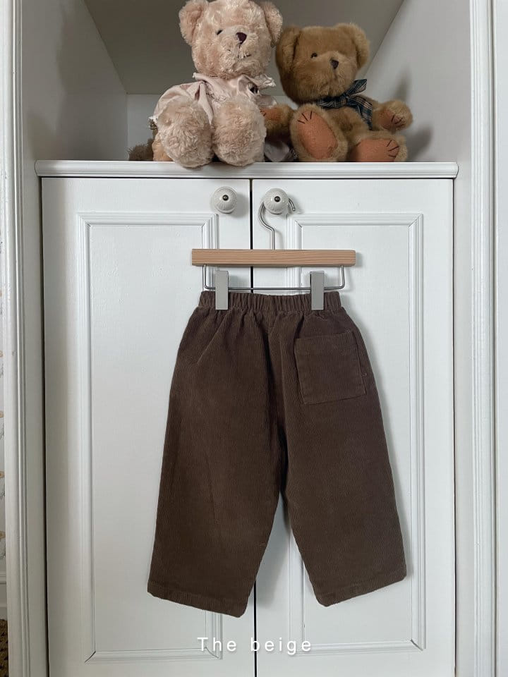 The Beige - Korean Children Fashion - #minifashionista - Pocket Pants - 2