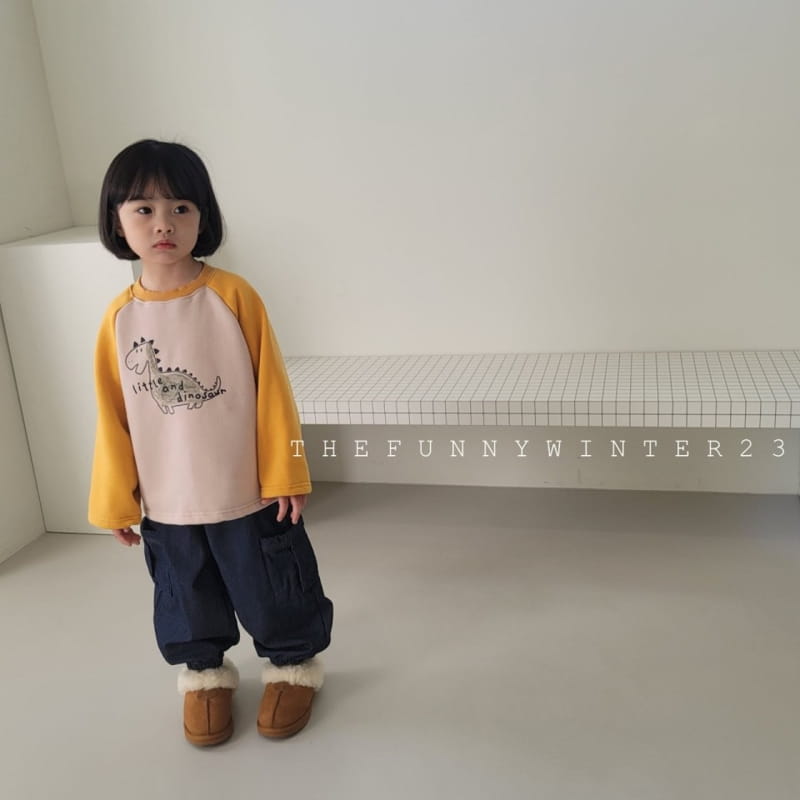 The Funny - Korean Children Fashion - #childofig - Dino Tee - 4