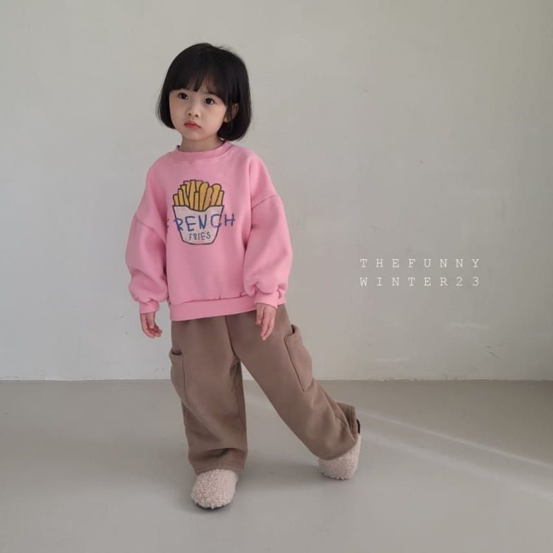 The Funny - Korean Children Fashion - #kidsshorts - French Sweatshirt - 3