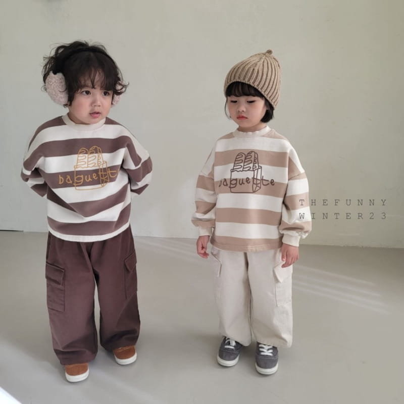 The Funny - Korean Children Fashion - #kidsshorts - Baguette Tee - 2