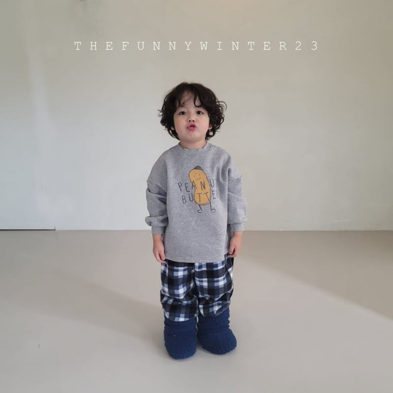 The Funny - Korean Children Fashion - #kidsshorts - Peach TEe - 10