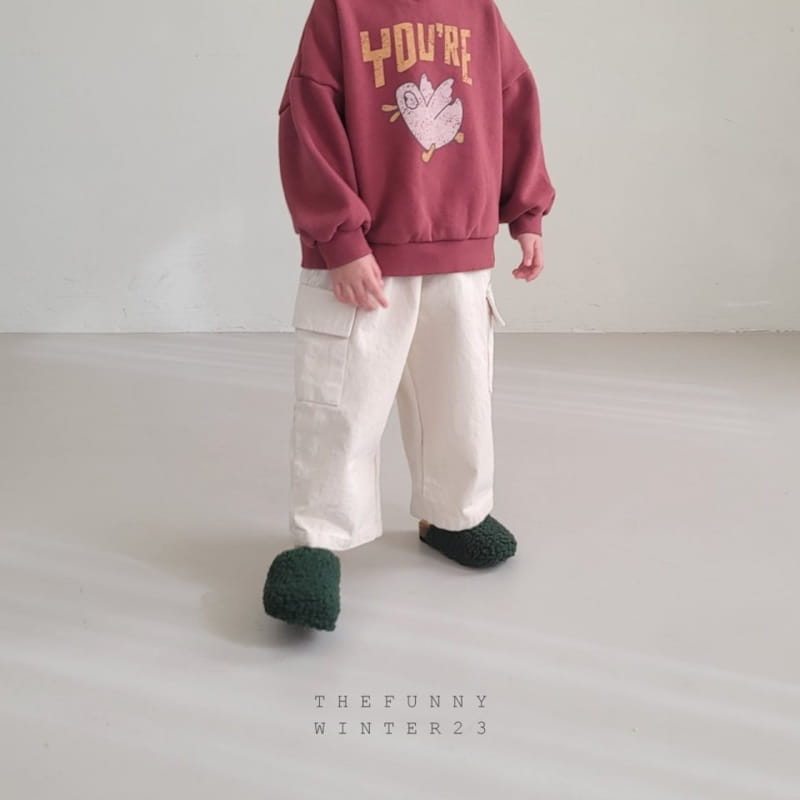 The Funny - Korean Children Fashion - #minifashionista - Peach Cargo Pants - 3