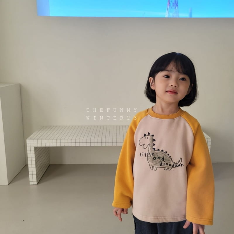 The Funny - Korean Children Fashion - #stylishchildhood - Dino Tee - 2