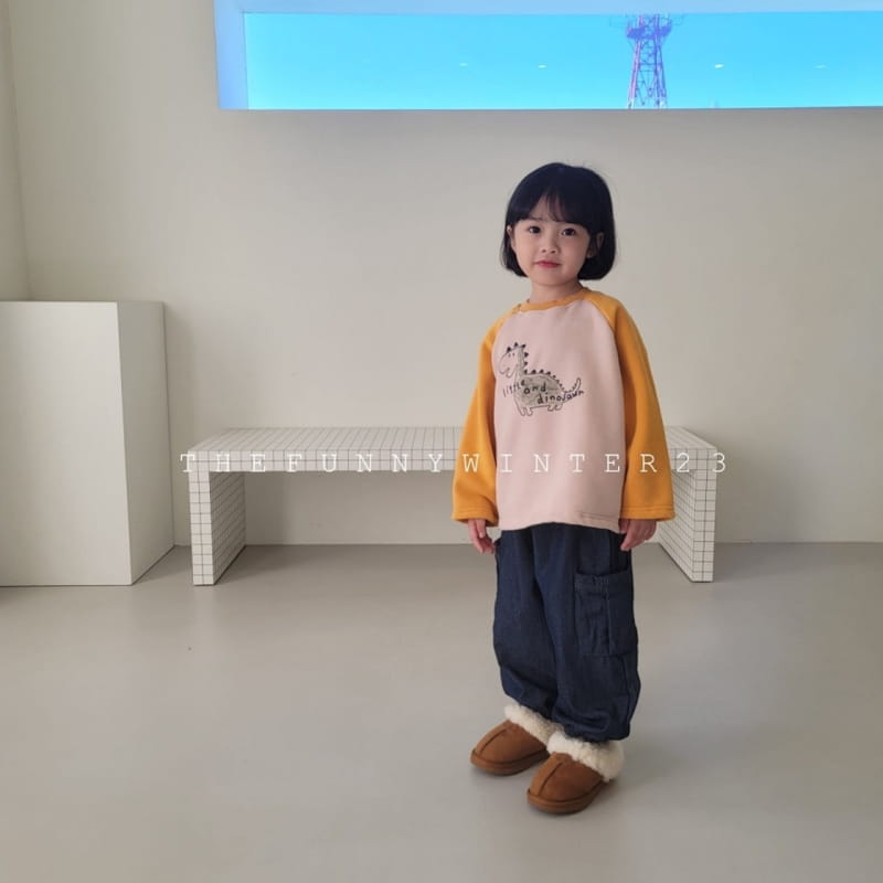 The Funny - Korean Children Fashion - #toddlerclothing - Dino Tee