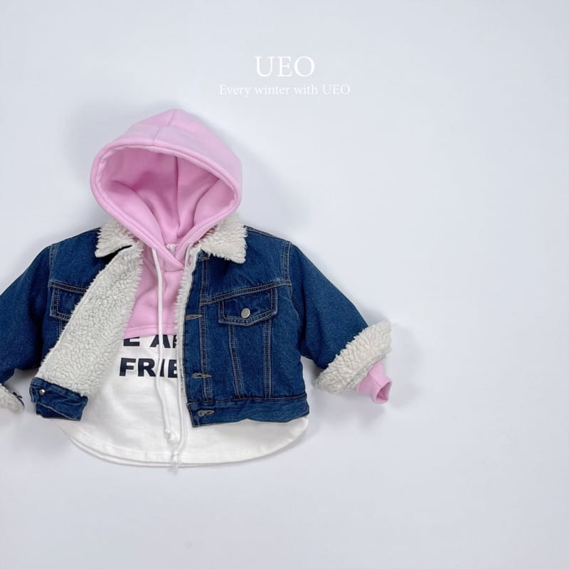 U Eo - Korean Children Fashion - #Kfashion4kids - Layered Crop Hoody - 5