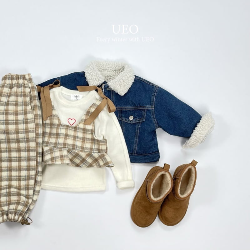 U Eo - Korean Children Fashion - #childofig - Check String Pants - 10