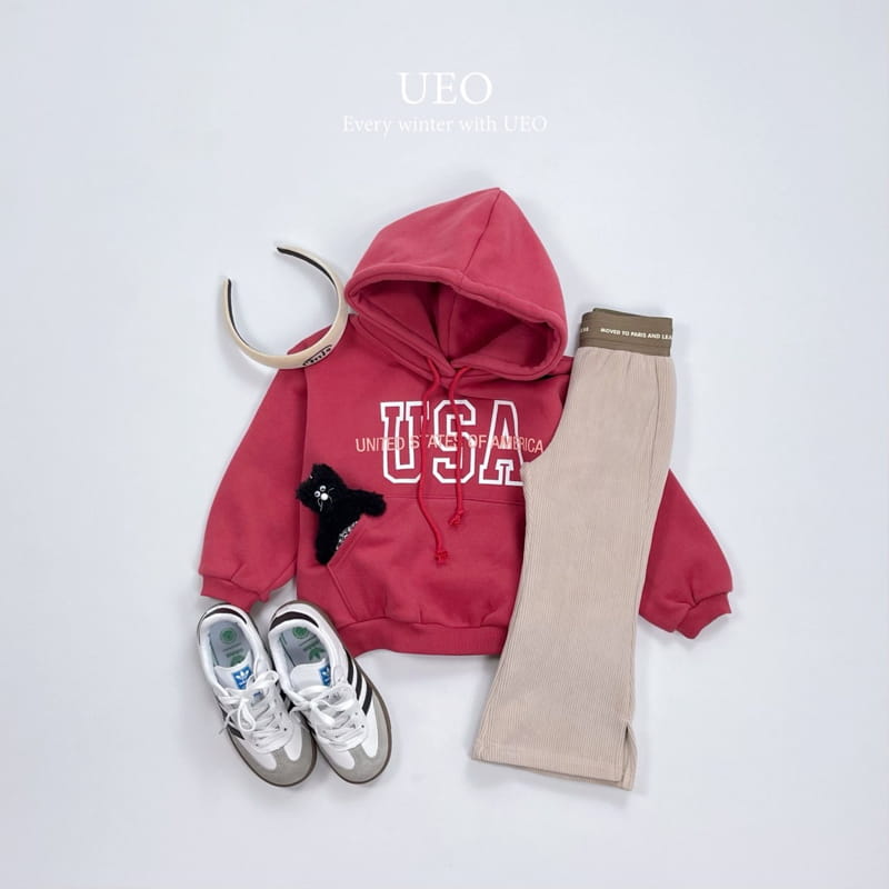 U Eo - Korean Children Fashion - #childofig - Veloure Slit Pants - 7