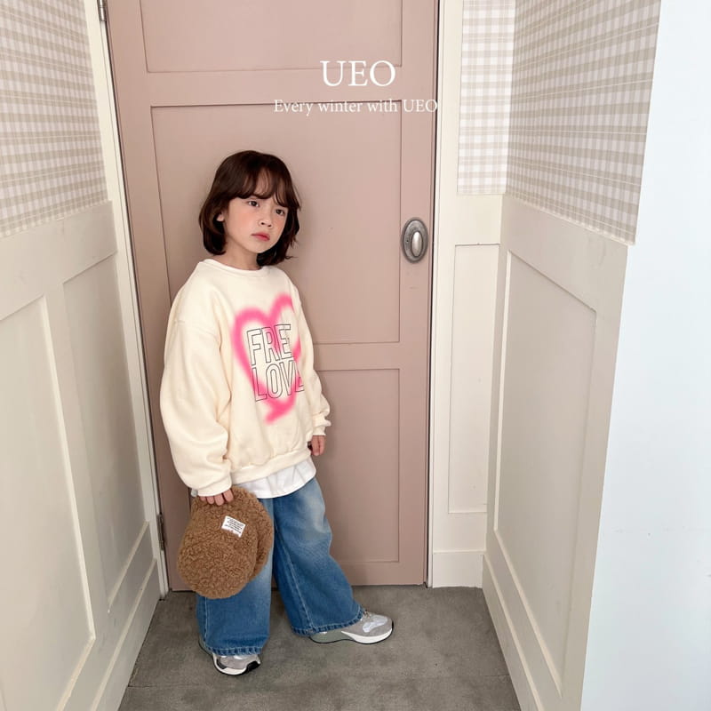 U Eo - Korean Children Fashion - #childofig - Love Sweatshirt - 10