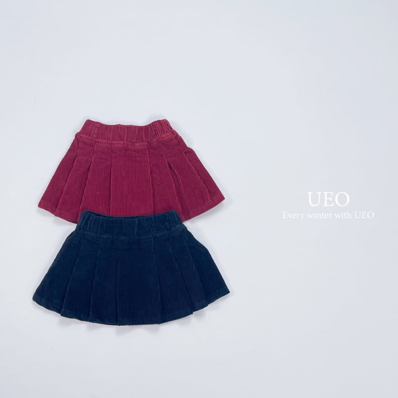 U Eo - Korean Children Fashion - #childrensboutique - Retro Rib Skirt