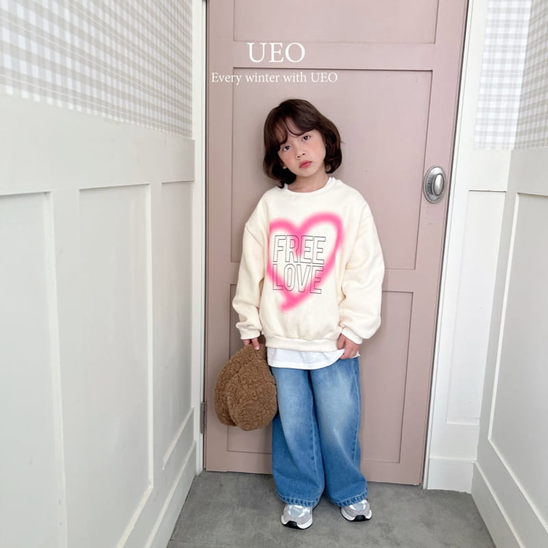 U Eo - Korean Children Fashion - #childrensboutique - Love Sweatshirt - 11