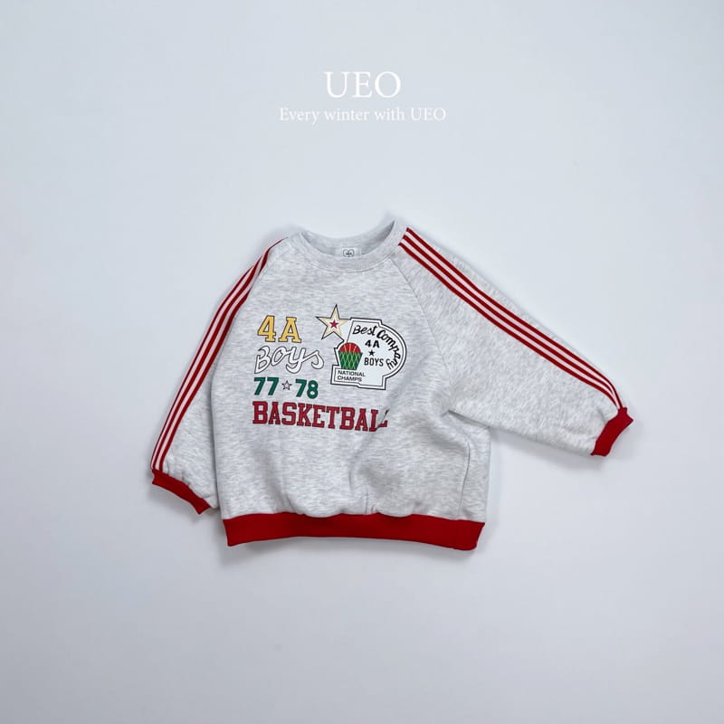 U Eo - Korean Children Fashion - #designkidswear - Color Tape Sweatshirt - 6