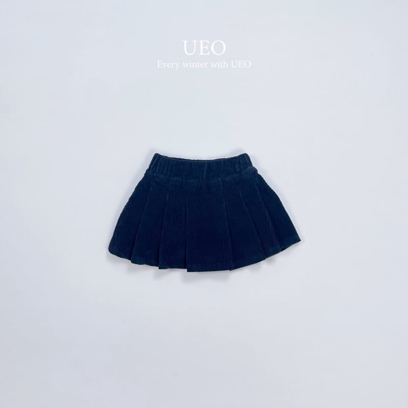 U Eo - Korean Children Fashion - #designkidswear - Retro Rib Skirt - 2