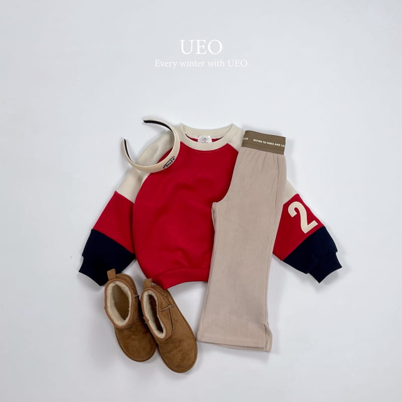 U Eo - Korean Children Fashion - #designkidswear - Veloure Slit Pants - 9