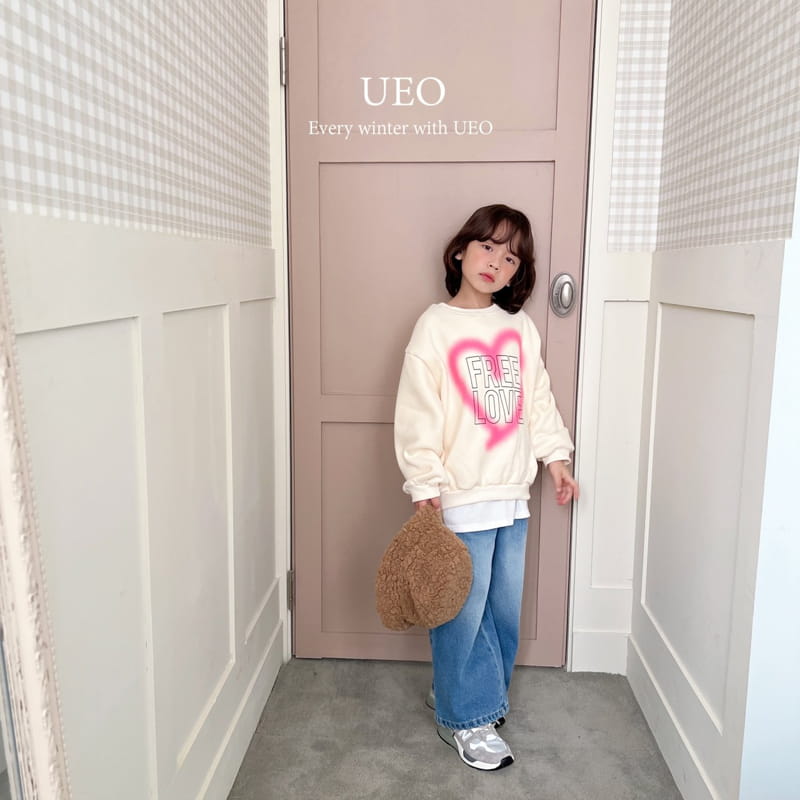 U Eo - Korean Children Fashion - #designkidswear - Love Sweatshirt - 12